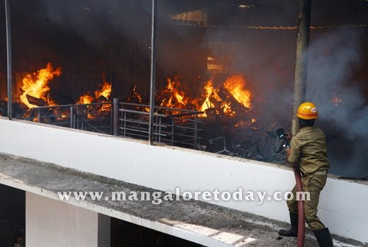  Derebail Konchady catches fire 1
